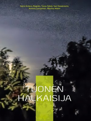 cover image of Tuonen halkaisija